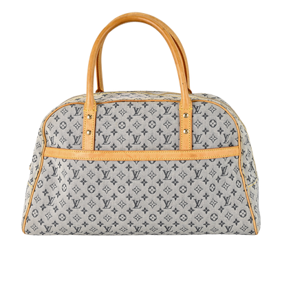 Mini Lin Marie, &pound;450, Handbags, Grey, Linen, Front view